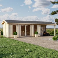 Pavilion with Canopy 8000x3000